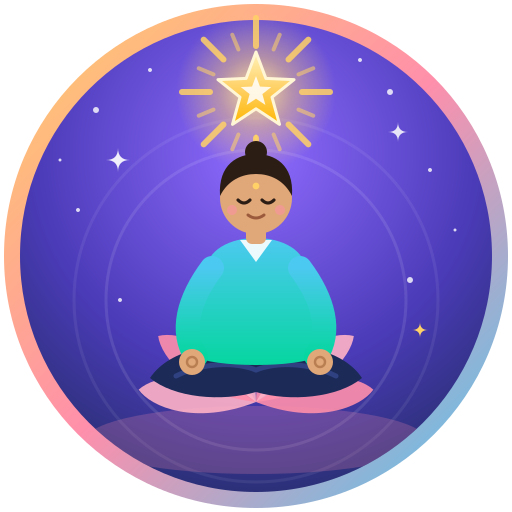 Star Student Builder logo: a calm student with a shining star above